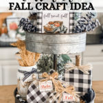 Simple DIY Dollar Tree Fall Craft Idea