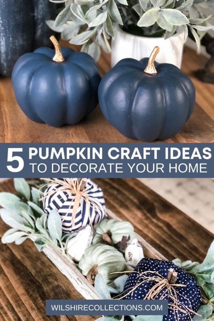 5 Pumpkin Craft Ideas to Decorate Your Home