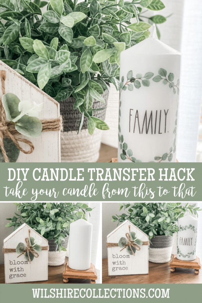 DIY Candle Transfer Hack