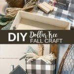 DIY Dollar Tree Fall Craft