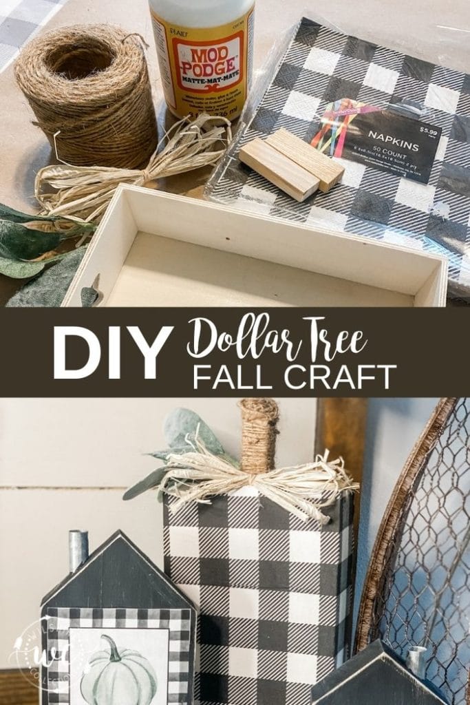 DIY Dollar Tree Fall Craft