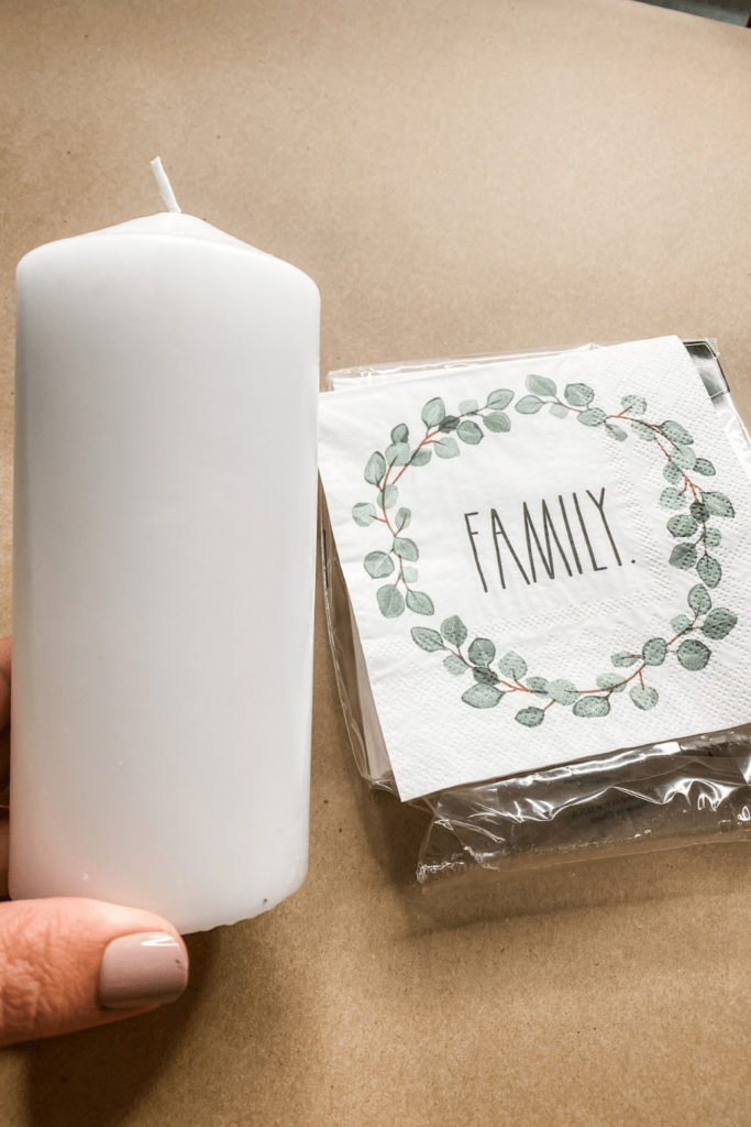 DIY candle transfer hack