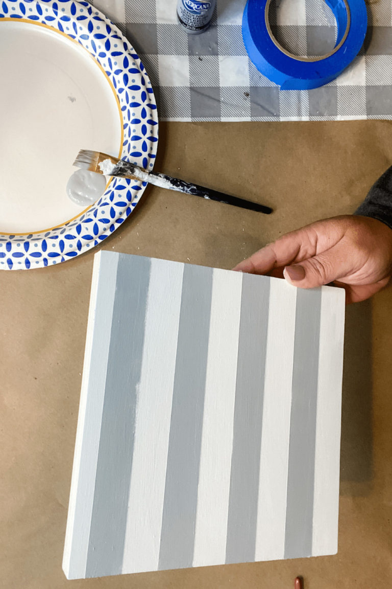 How to paint buffalo check! A step by step tutorial. Wilshire Collections