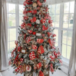 Red and White Christmas Tree Decorating Tips