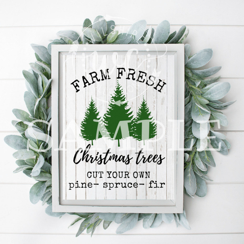 Christmas tree free printable