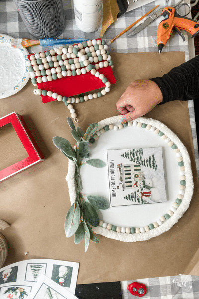 Dollar Tree pizza pan DIY