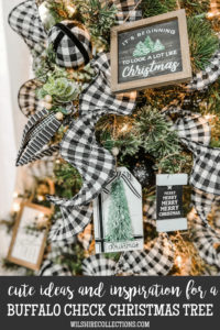 Black and white Christmas tree inspiration