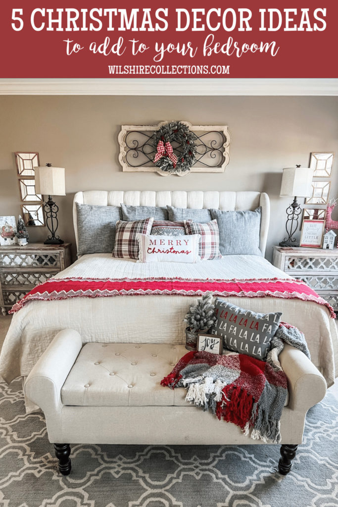 5 Christmas bedroom decor ideas