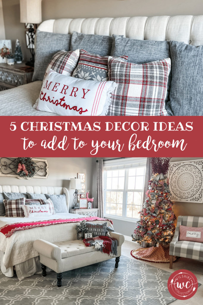 5 Christmas bedroom decor ideas