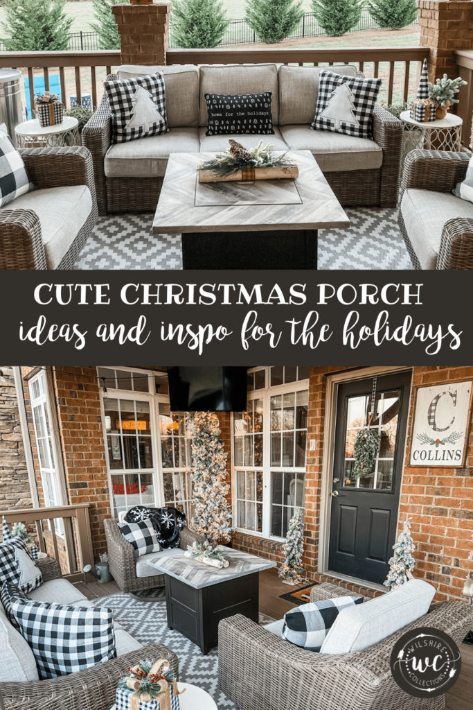 Cute Christmas porch ideas