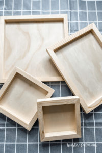 Must have wood surfaces for crafting
