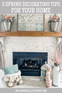 3 Spring decorating tips