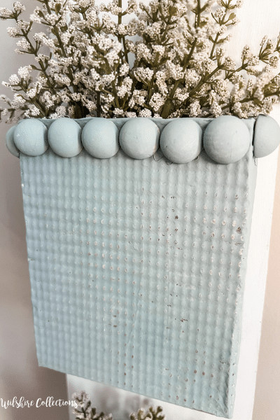 DIY Dollar Tree hanging wall planter