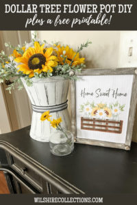 Flower pot DIY