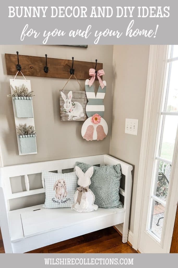 Bunny decor and DIY ideas