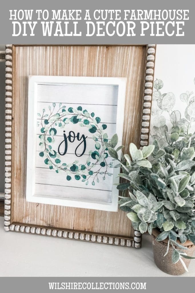 farmhouse DIY wall decor