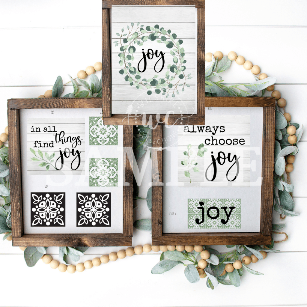 joy printable bundle