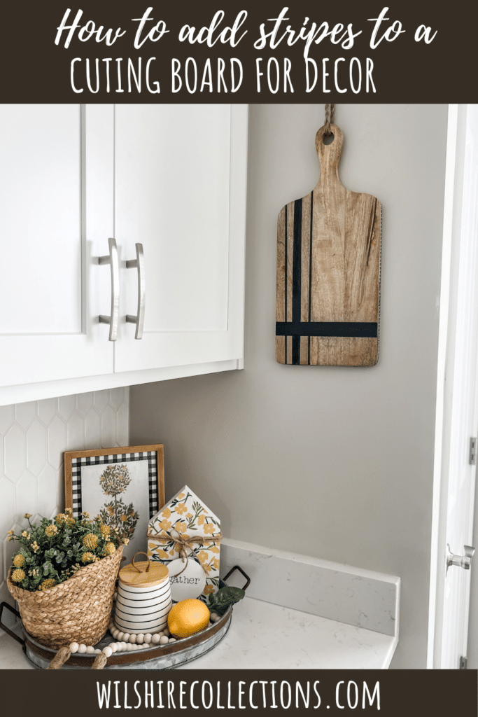 Wood Cutting Board Decor Roundup - Caitlin Marie Design