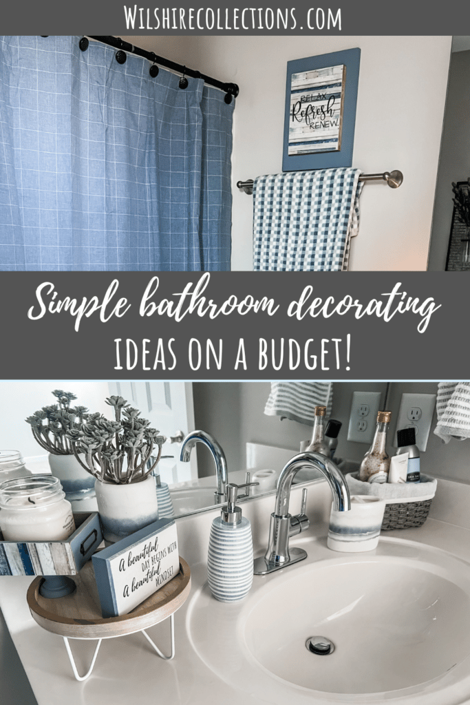 Simple bathroom decorating ideas on a budget 