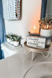Simple bathroom decorating ideas on a budget