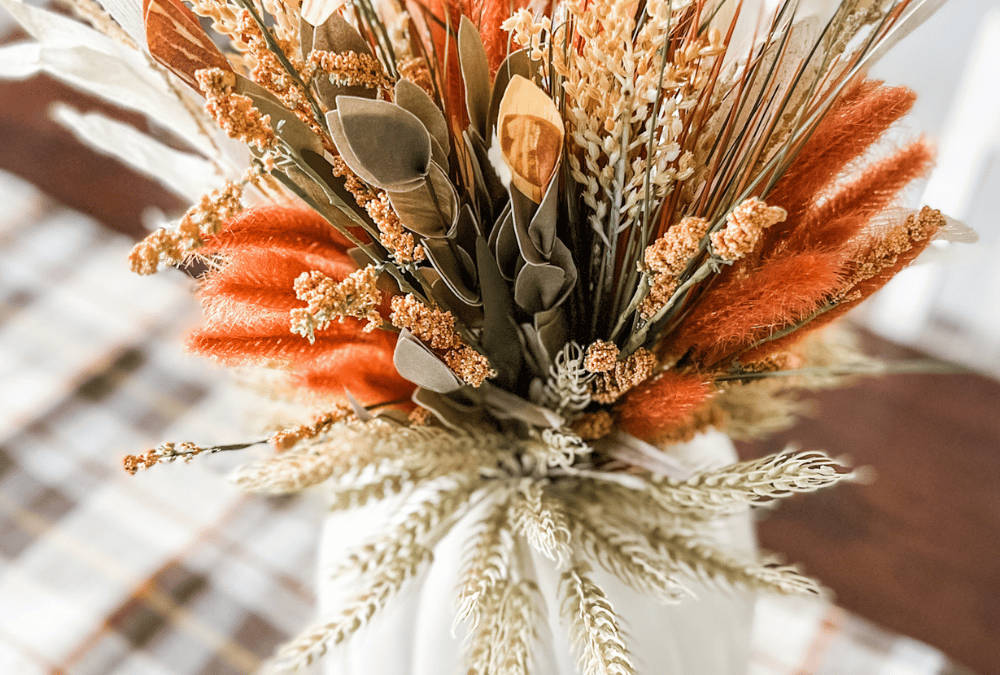 Tips for creating an easy Fall centerpiece arrangement