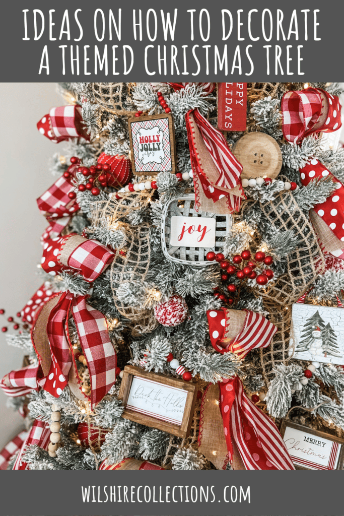 Themed Christmas tree idea