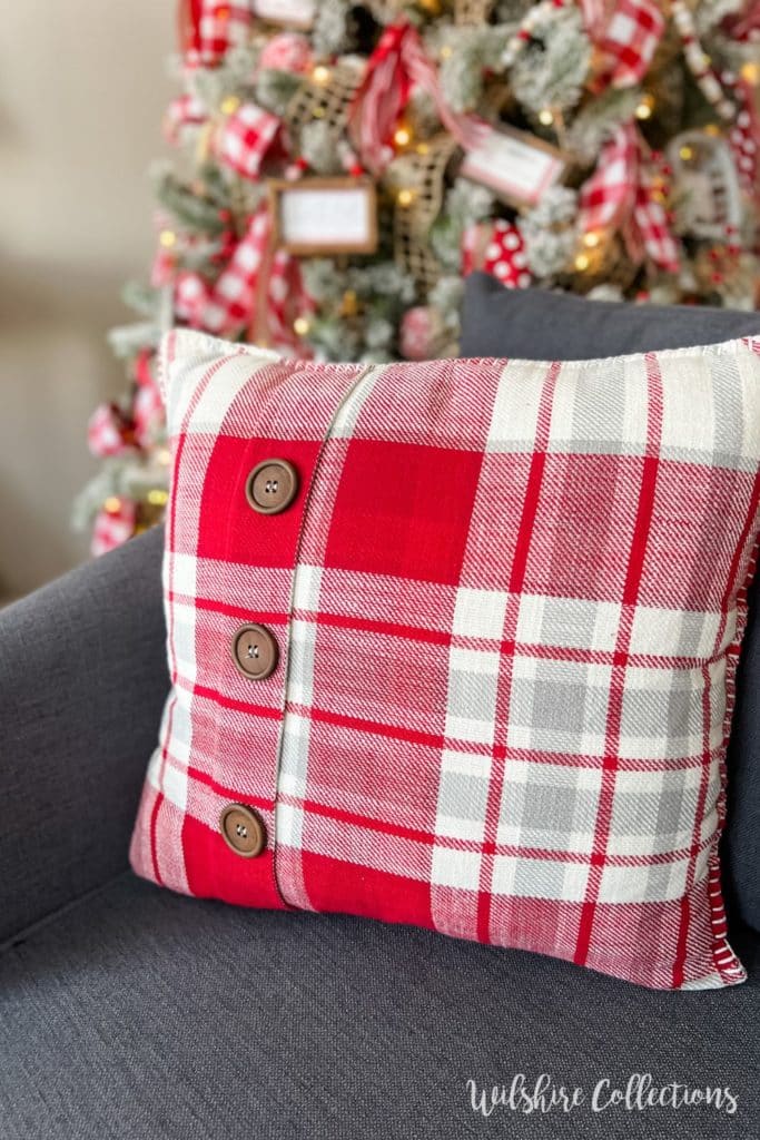 Festive Christmas ideas using red, white and gray