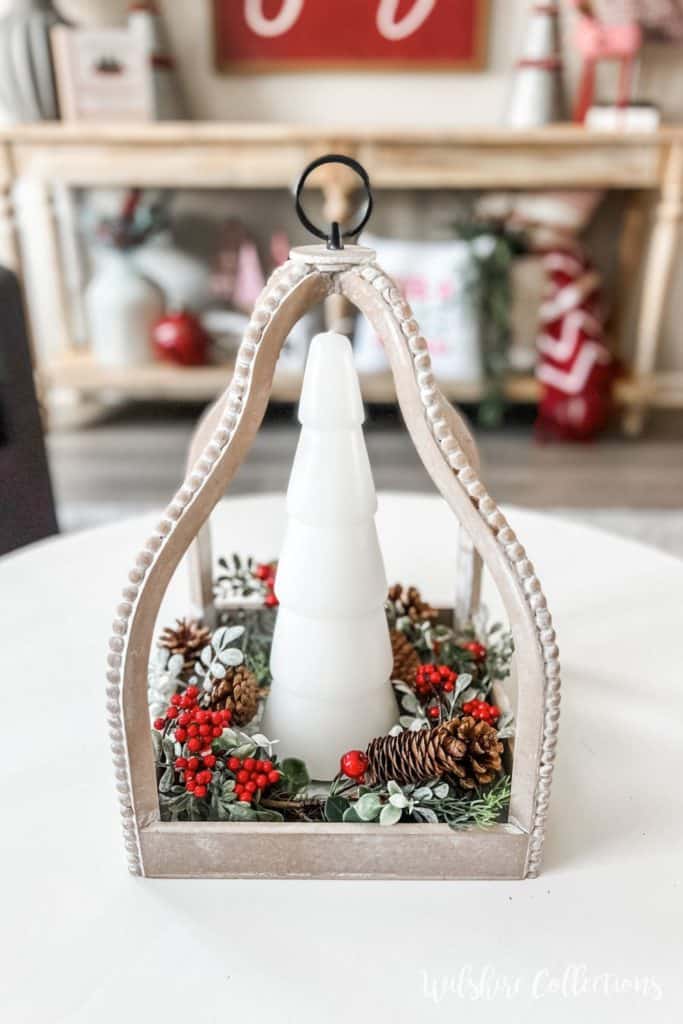Festive Christmas ideas using red, white and gray