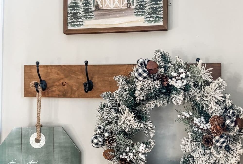 Black and White Christmas decor ideas