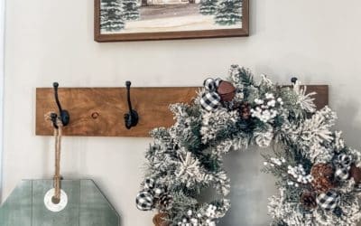 Black and White Christmas decor ideas