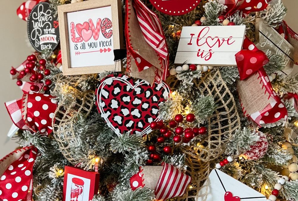 Valentine’s themed tree ideas