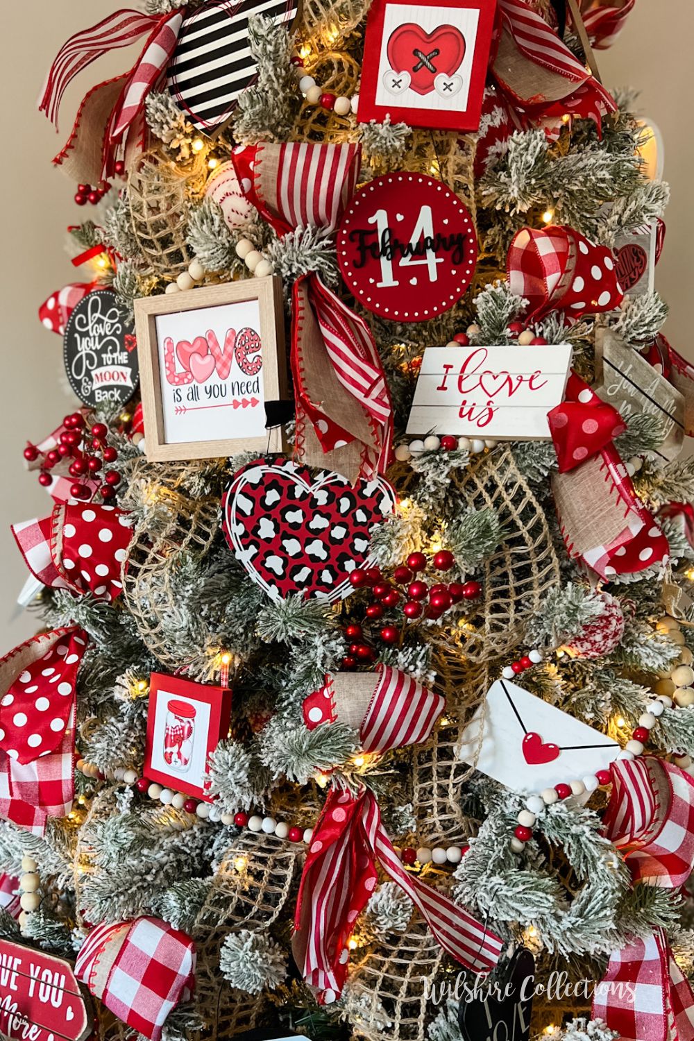 Valentine s themed tree ideas Wilshire Collections