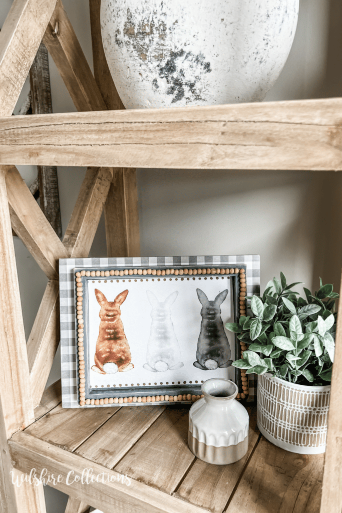 DIY Bunny sign printable