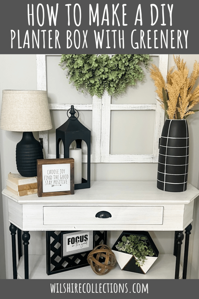 DIY planter box