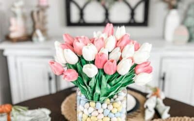 Festive Easter centerpiece idea!