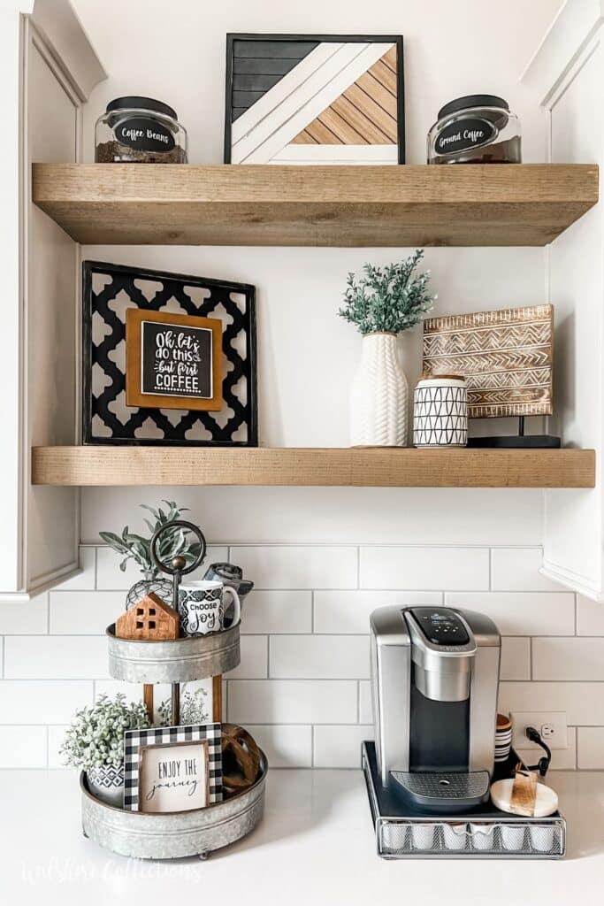 Coffee bar decor ideas 