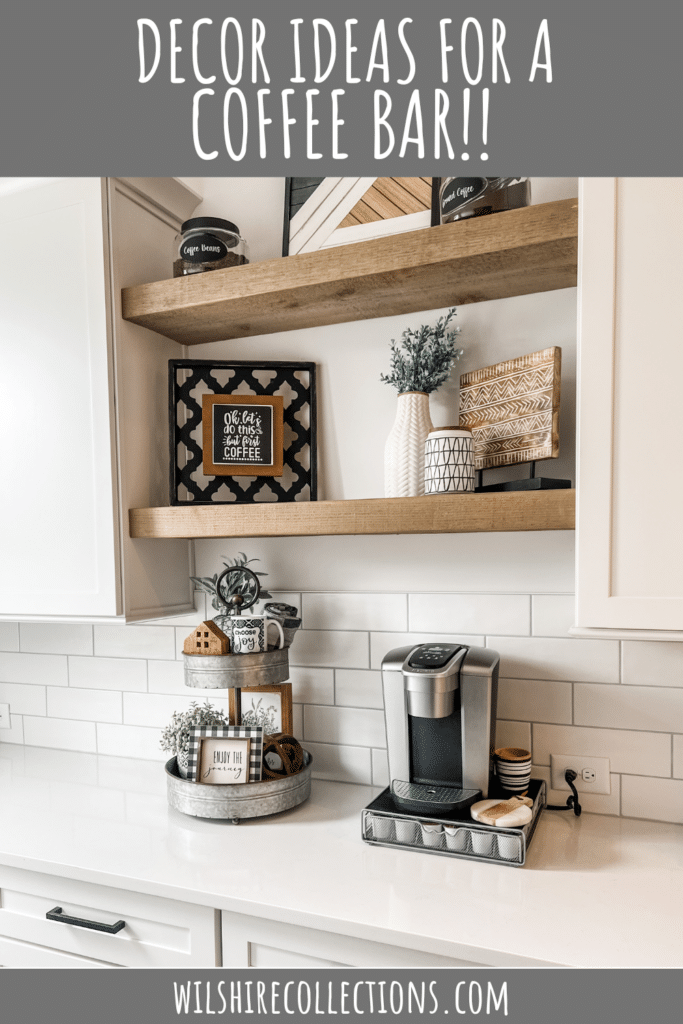 Coffee bar decor ideas 