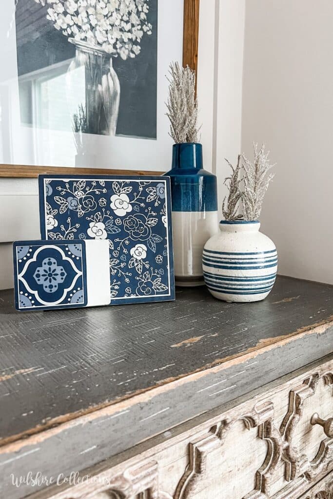 Navy DIY decor