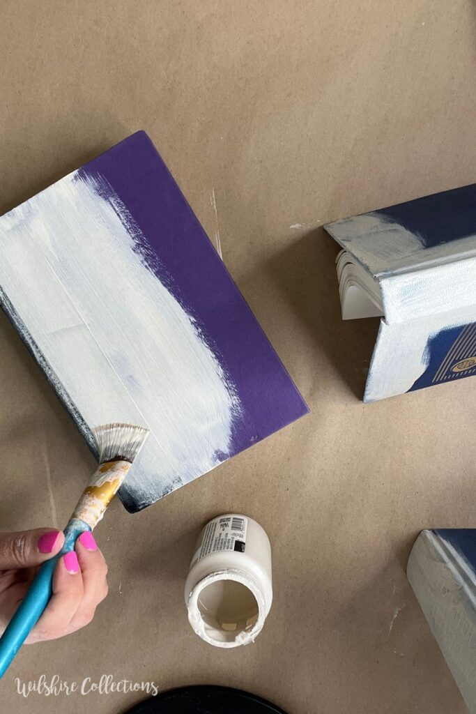 DIY painted books