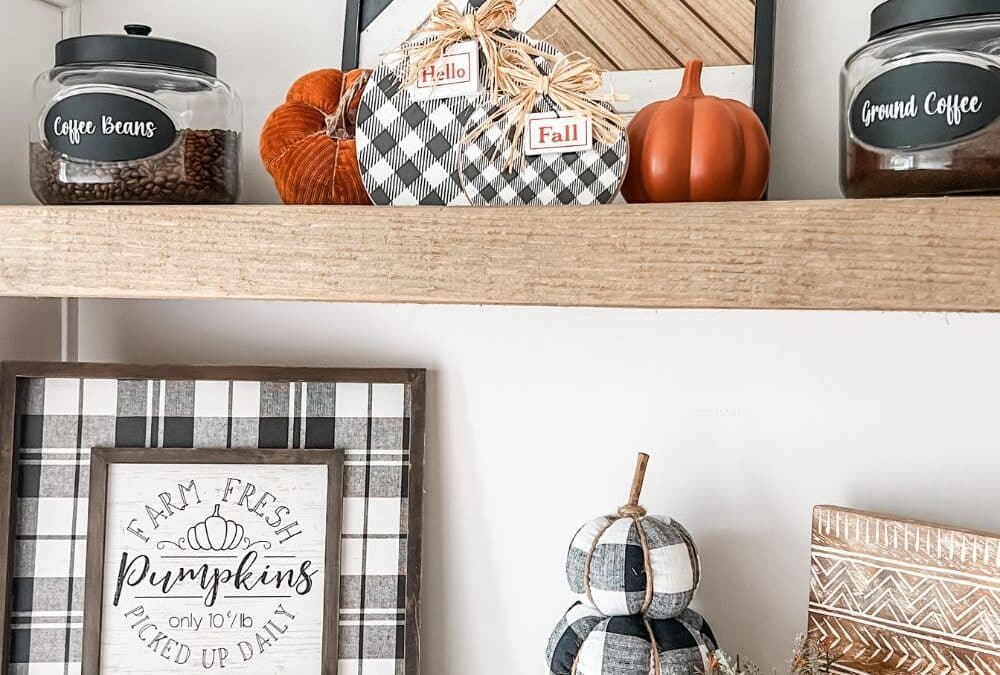 Fall coffee bar ideas