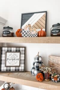 Fall coffee bar ideas