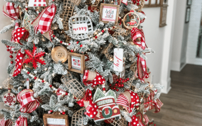 How to decorate a Christmas tree with ribbon in 5 easy steps!