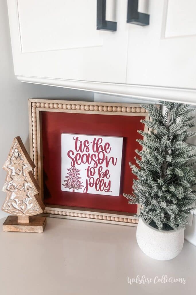 2 easy Christmas DIY's using printables 