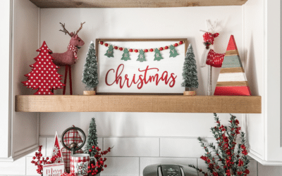 Christmas coffee bar decorating ideas