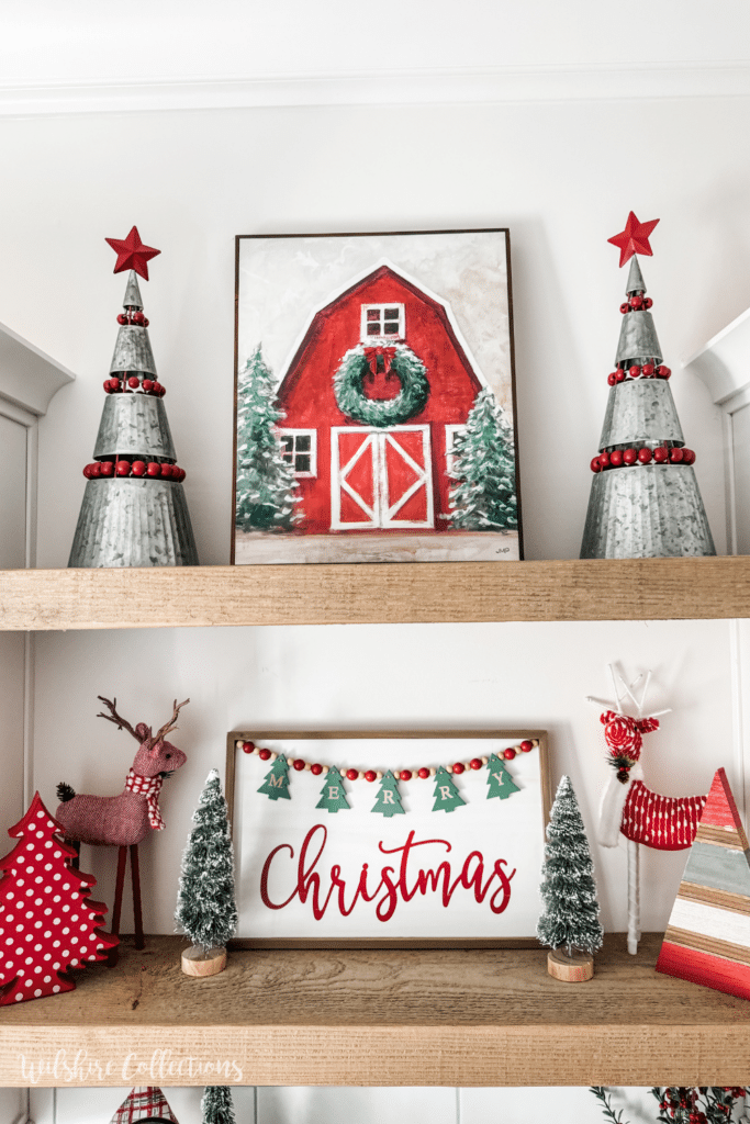 Christmas coffee bar decorating ideas 