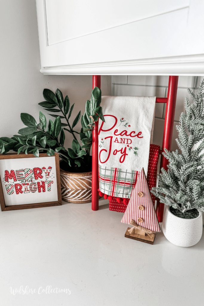 Christmas coffee bar decorating ideas 