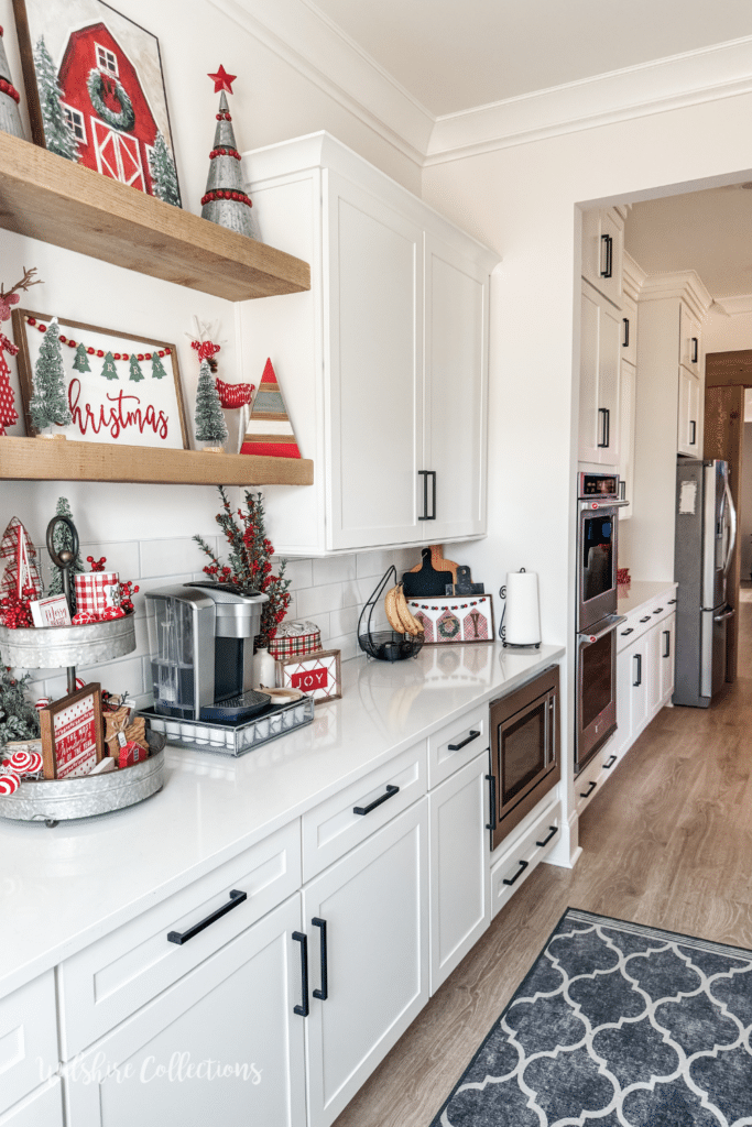 Christmas coffee bar decorating ideas 