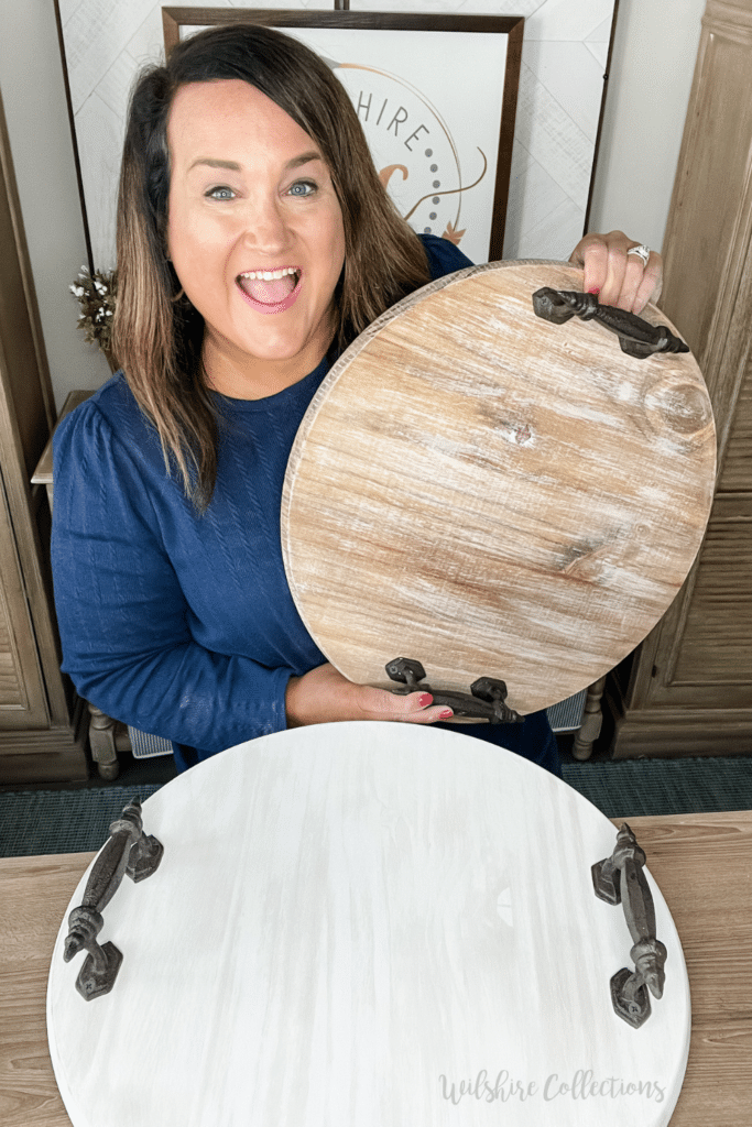 DIY Lazy Susan tray