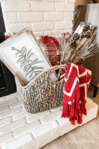 How to decorate a mantel with a TV for Christmas