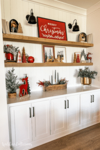 Classic Christmas living room decor